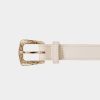 DAMES Brantano TASSEN | Beige lederen cowboyriem