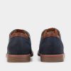 HEREN Brantano CASUAL | Blauwe nubuck vrijetijdsschoen