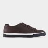 HEREN Brantano SNEAKERS | Sterk. Bruine textielsneakers