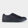 HEREN Brantano SNEAKERS | Marineblauwe canvas casual sneakers