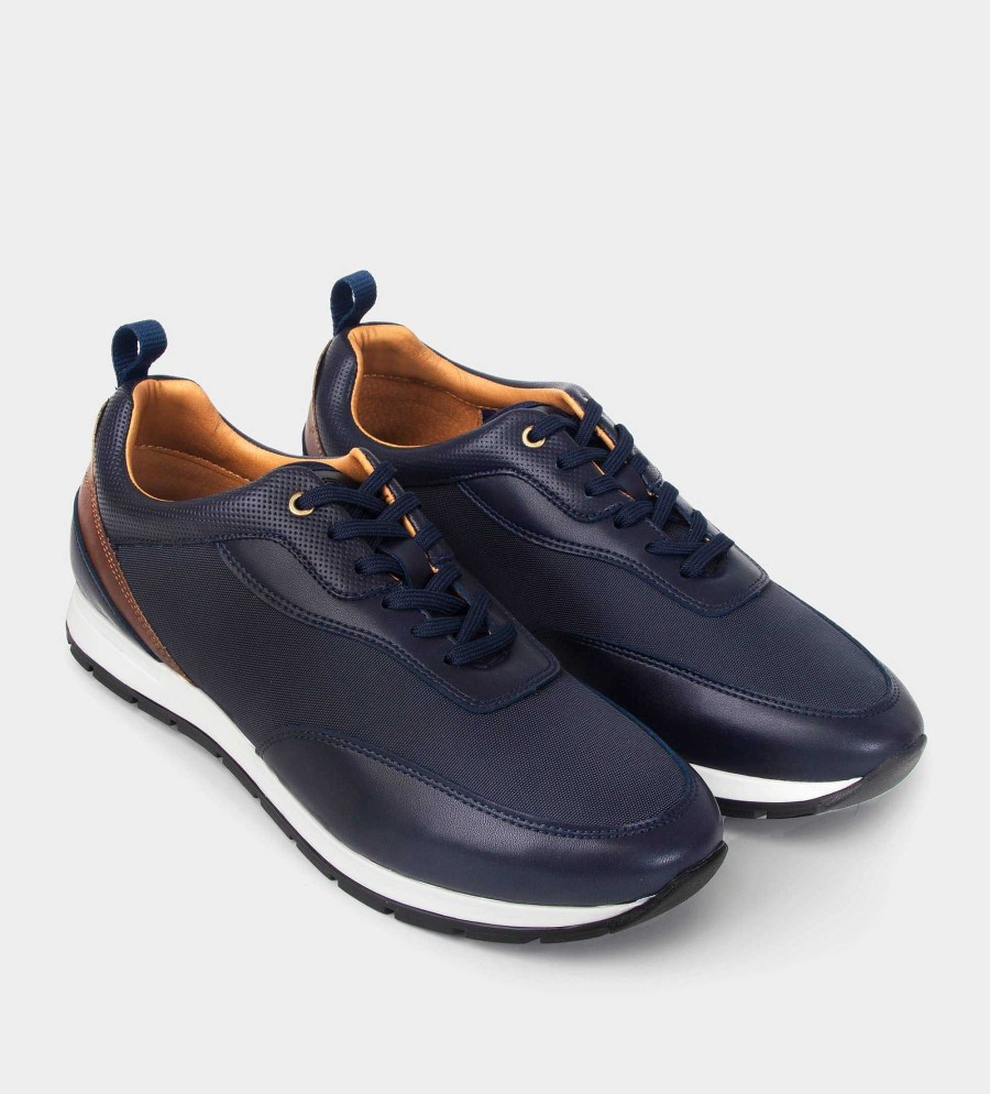 HEREN Brantano SNEAKERS | Speer. Casual sneakers blauw