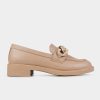 DAMES Brantano PLATS EN LOAFERS | Casual mocassin beige hardware