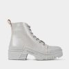 DAMES Brantano SNEAKERS | Witte sport enkellaarzen