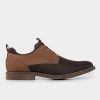 HEREN Brantano CASUAL | Camel gemengde casual derby