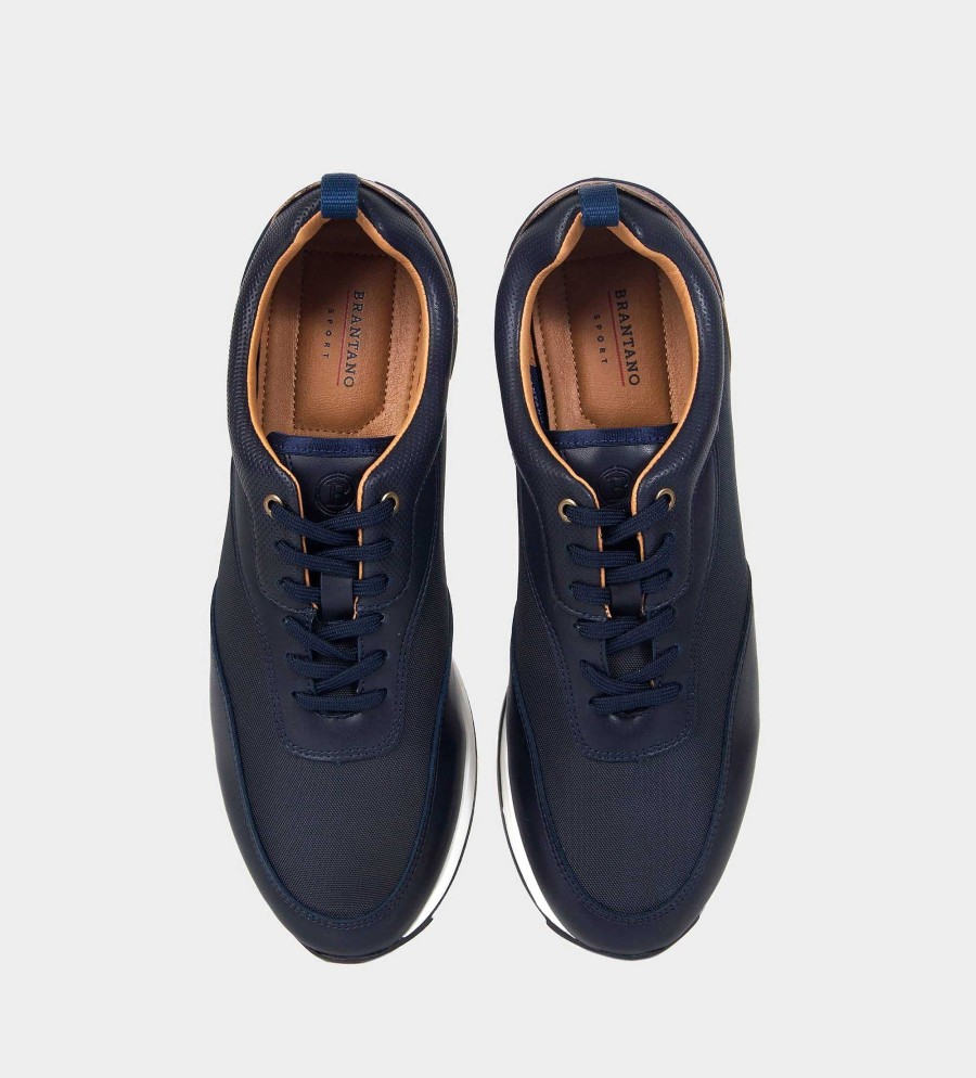 HEREN Brantano SNEAKERS | Speer. Casual sneakers blauw