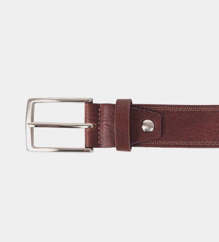 HEREN Brantano RIEMEN | Cognac casual riem